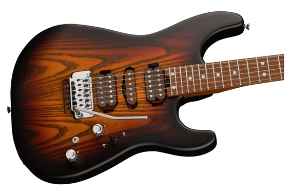 Charvel Guthrie Govan Signature MJ San Dimas SD24 CM Three-Tone Sunburst  - Retoure (Zustand: sehr gut) image 5