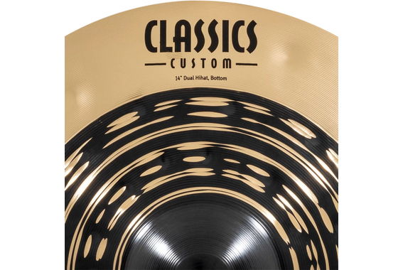 Set Meinl Classics Custom Dual HiHats 14" con Macchina HiHat Inclusa image 5