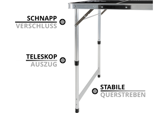 Stagecaptain Beer Pong Tisch "Basic" image 5