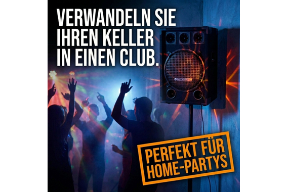 McGrey DJ-1222 Partykeller/DJ-Box 600W  - Retoure (Zustand: sehr gut) image 5
