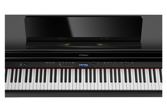 Roland HP704-PE Digitalpiano Set Zwart Hoogglans Set image 5