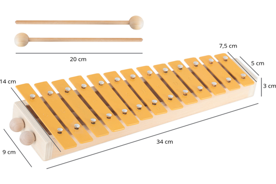Classic Cantabile GS-13 Glockenspiel voor Kinderen image 5