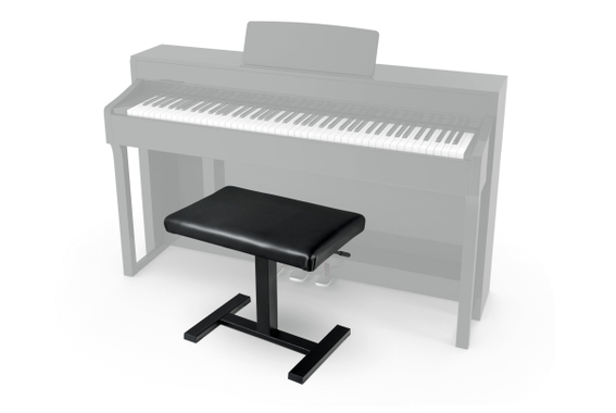 Classic Cantabile Pianobank "Easy" Hydraulisch Schwarz  - Retoure (Zustand: sehr gut) image 5