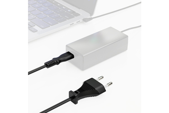 Câble d'Alimentation Sonero IEC C7 Fiche Euro 1m Noir image 5