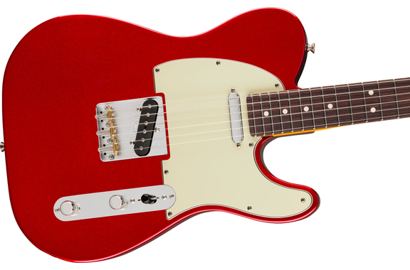 Fender Limited Edition Pro Classic Silent Telecaster Candy Apple Red image 5
