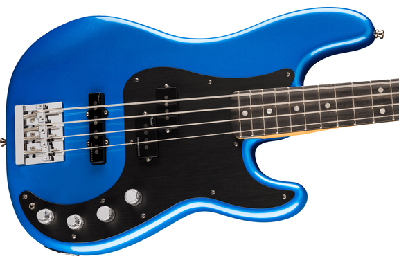 Fender American Ultra II Precision Bass Noble Blue image 5