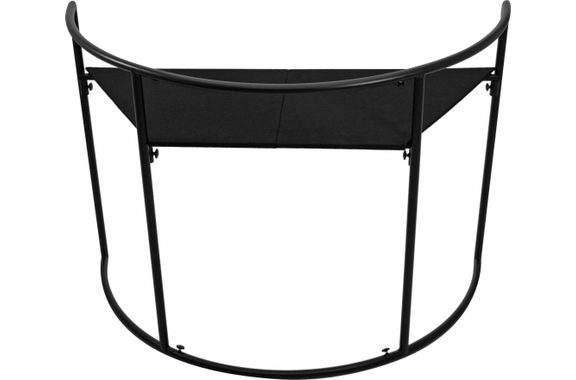 Omnitronic Curved Mobile Event Stand DJ Table image 5