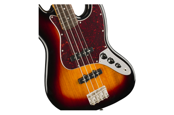 Squier Classic Vibe '60s Jazz Bass LRL 3-Color Sunburst Gigbag Set image 5