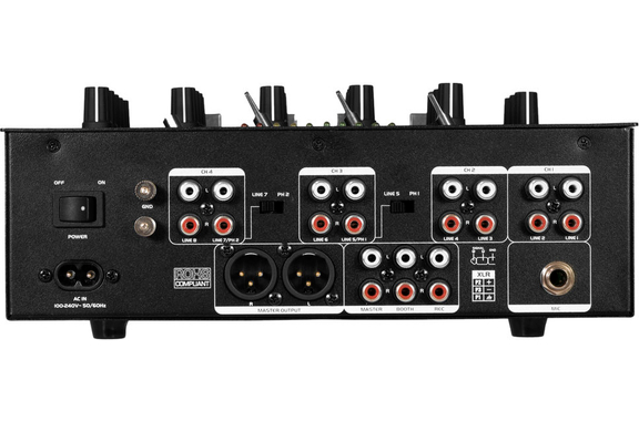 Omnitronic PM-422P Mixeur DJ avec Bluetooth & Lecteur MP3 image 5