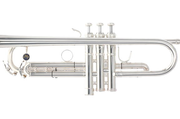 B&S Personality PMH Martin Hutter Bb Trumpet Silver-Plated image 5