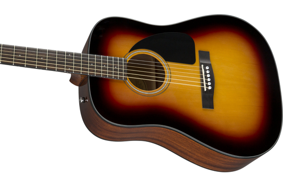 Fender CD-60 Dreadnought V3 Sunburst con Custodia image 5