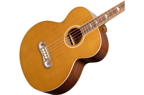Epiphone El Capitan J-200 Studio Bass Aged Vintage Natural image 5