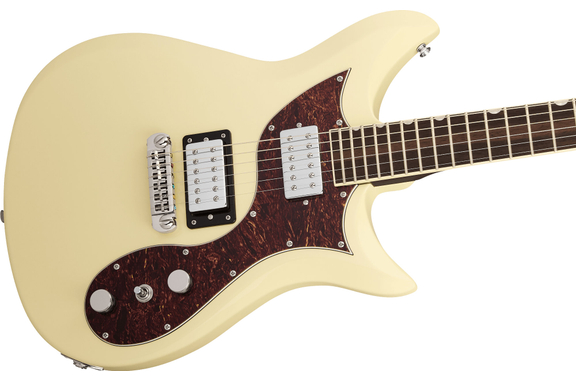 Gretsch Electromatic CVT Double-Cut with Wraparound Tailpiece Vintage White image 5