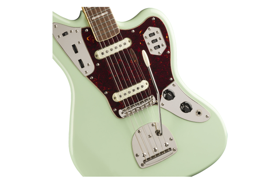 Squier Classic Vibe '70s Jaguar LRL Surf Green Set con Gigbag image 5