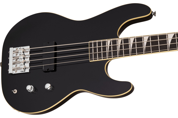 Jackson Pro Plus Limited Edition Pure Metal Concert Bass CB1A Gloss Black image 5