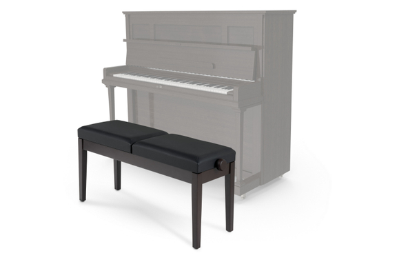 Classic Cantabile Doppelsitzer Pianobank Rosenholz Matt image 5