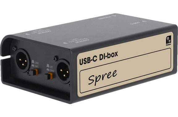 Palmer River Spree USB-C XLR Stereo-Media-DI-Box image 5