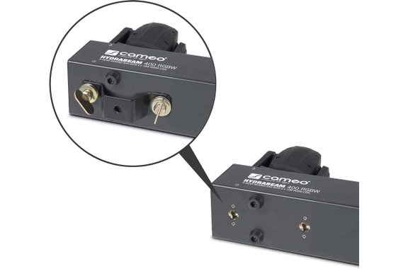 Cameo HYDRABEAM 400 RGBW Flight Case Set image 5