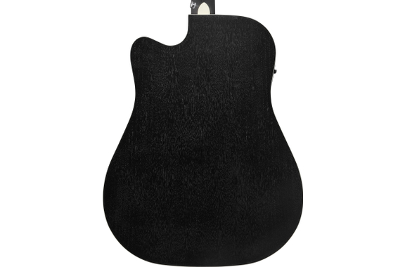 Ibanez AW84CE-WK Weathered Black image 5