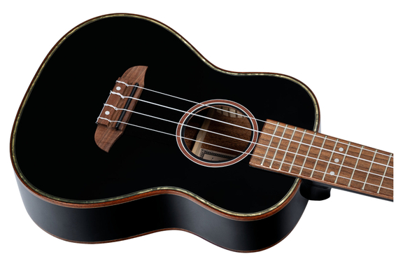 Ortega Onyx Series Konzert Ukulele All Gloss Black image 5