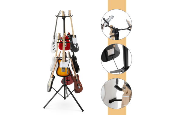 Pronomic GTT-009 Multi Guitar Stand for 9 Instruments image 5