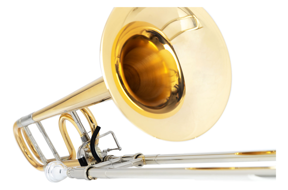 Lechgold QP-17GL Quartposaune Goldmessing image 5