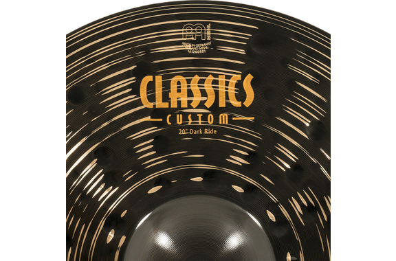 Meinl Classics Custom Dark 20\" Ride image 5