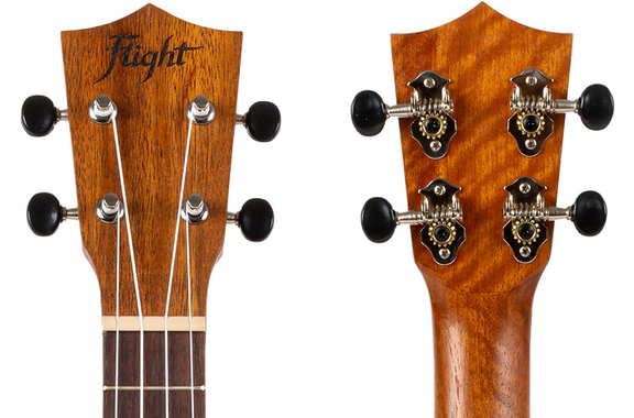 Flight NUS200 Teak Sopran Ukulele Set image 5
