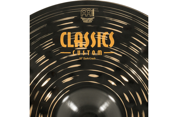 Meinl Classics Custom Dark 18" Crash image 5