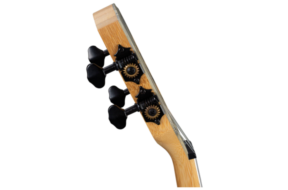 Cascha 2315E Bamboo Sopran Ukulele Graphit Set image 5