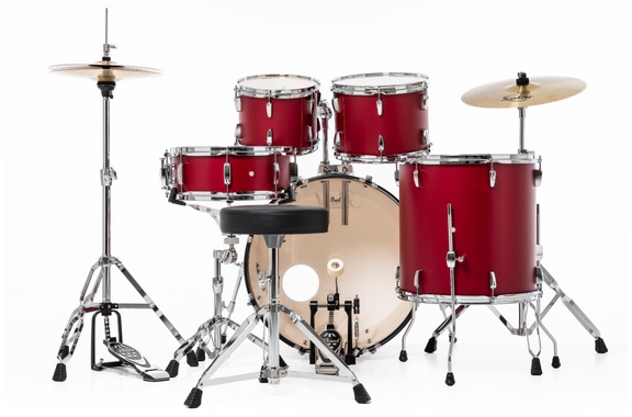 Pearl RS505C/C747 Roadshow Drumset Rouge Mat image 5