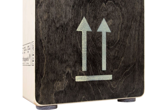 Schlagwerk CP404 BLK Cajon Black Edition, Large Set inkl. Cajonschule image 5