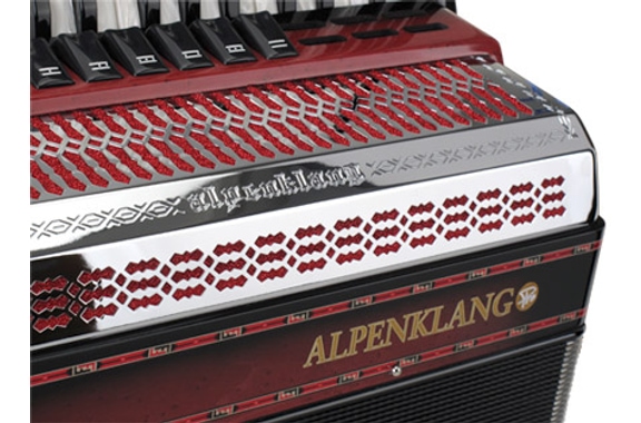 Alpenklang Pro acordeón III 72 MH Shadow Red image 5