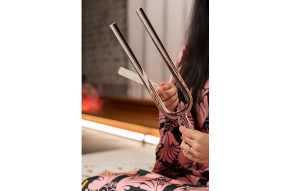 Meinl Sonic Energy Solfeggio Crystal Tuning Fork 174 Hz / F3 image 5