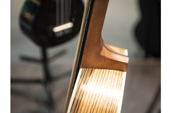 Dimavery UK-400 Sopraan-Ukulele "Zebrawood" image 5