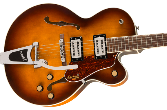 Gretsch G2420T Streamliner Hollow Body with Bigsby Robusto Burst image 5