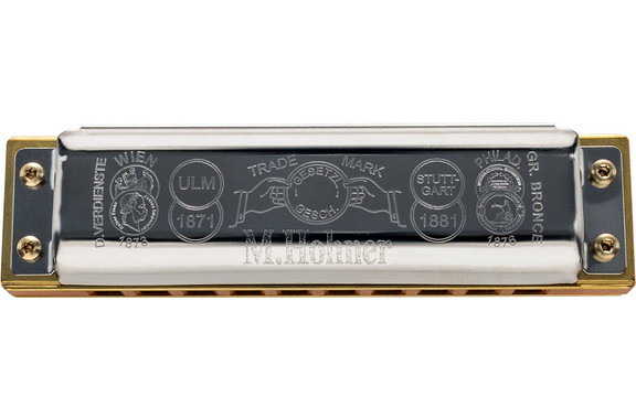 Hohner Marine Band Deluxe C Steve Baker Signatur Mundharmonika  - Retoure (Zustand: sehr gut) image 5