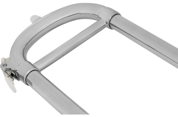Classic Cantabile MardiBrass Trombone Quart en plastique Bb/F argent image 5