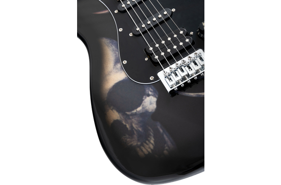Rocktile Pro ST60-SK E-Gitarre Skull image 5