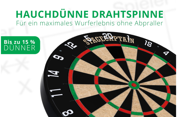 Stagecaptain DBS-1715C BullsEye Champion Dianas de Dardos image 5