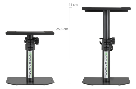 Pronomic SLS-36P BK Pied De Table Pour Moniteurs Studio image 5
