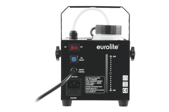 Eurolite Dynamic Fog 600 Rookmachine Set met 5l Fluid image 5