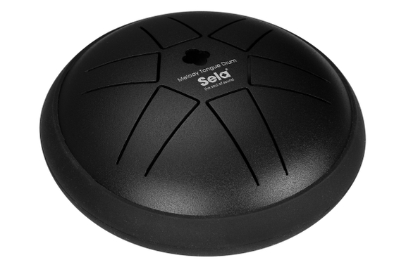 Sela Melody Tongue Drum 5,5" C5 Black image 5