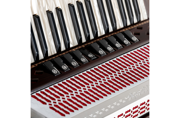 Alpenklang Pro Akkordeon IV 96 MH Palissandre image 5