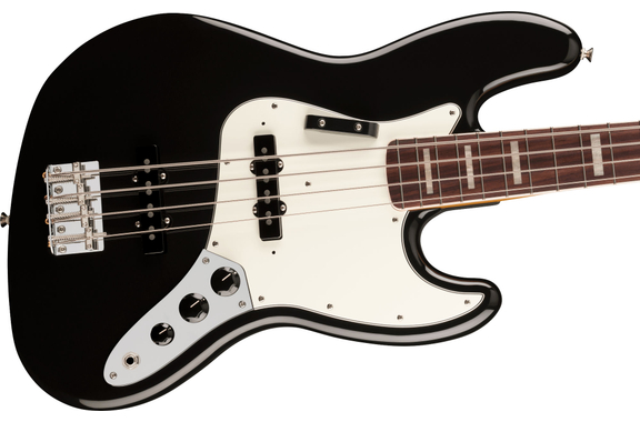 Fender Vintera III Early 70s Jazz Bass Black image 5