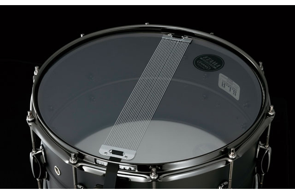 Tama LST148 S.L.P. Big Black Steel 14" x 8" Snare Drum image 5