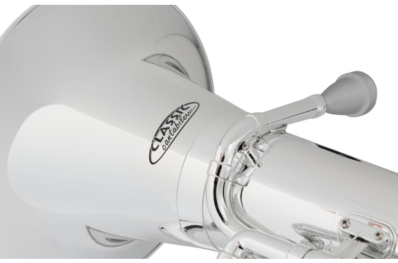 Classic Cantabile KEU-30SR MardiBrass Euphonium Bb In Plastica Argento image 5