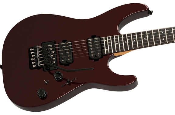 Charvel Pro-Mod Plus Dinky DK24 HH FR EB Crimson Eclipse image 5
