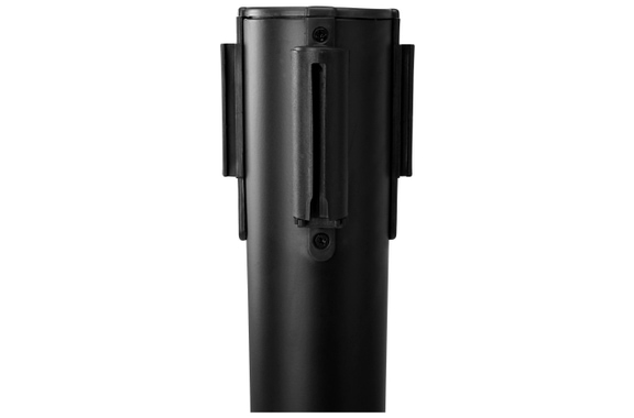 Stagecaptain PLS-200B Absperrständer Personenleitsystem schwarz Paar Set mit Schilderaufsatz image 5