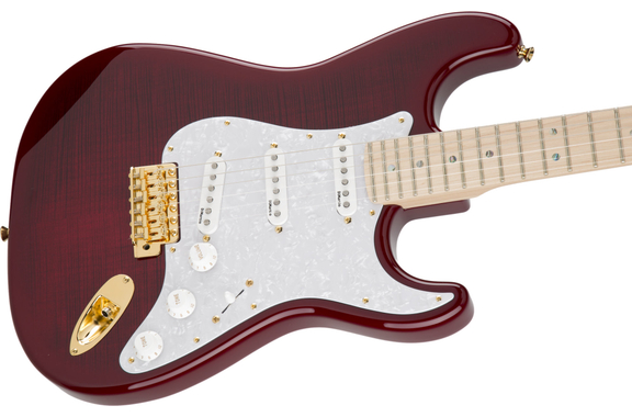 Fender Richie Kotzen Stratocaster Transparent Red Burst image 5